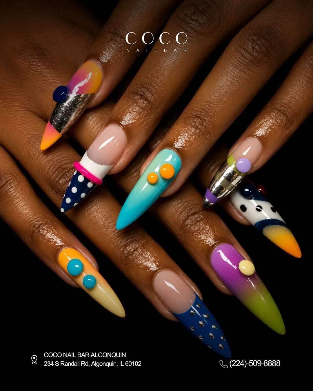 COCO nail art